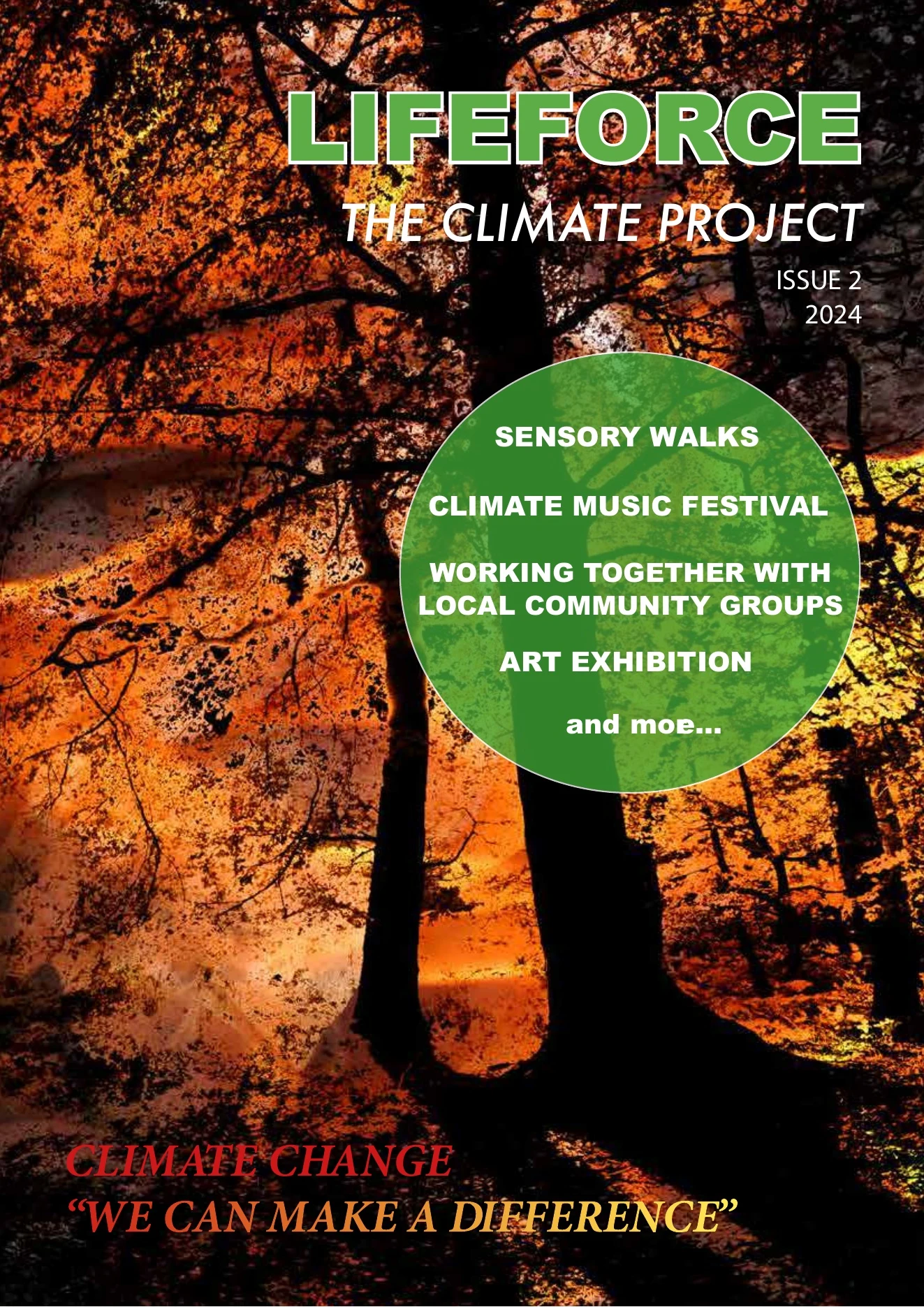 Cover of Life Force: The Climate Project, Issue 2, 2024